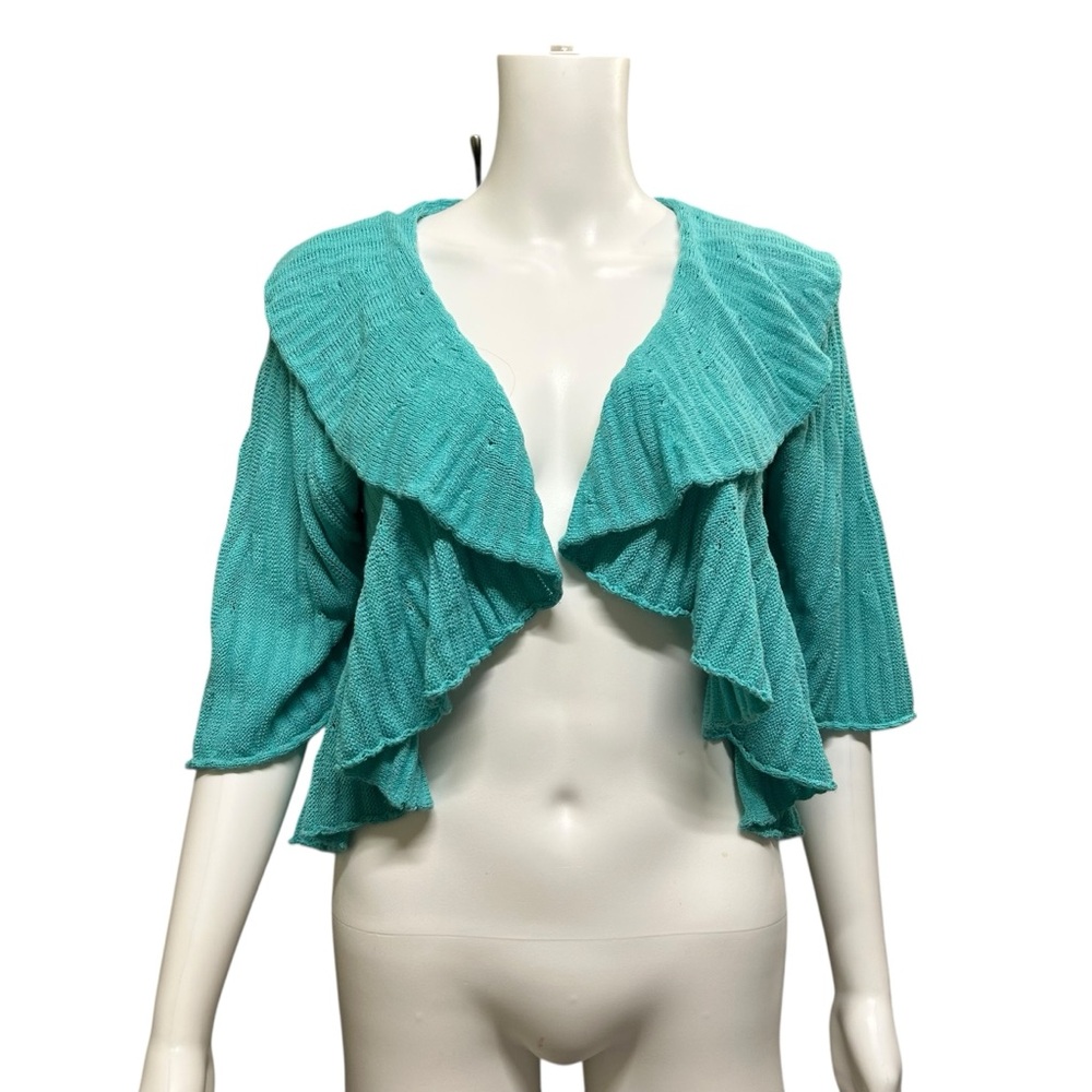 Turquoise Bolero Shrug
